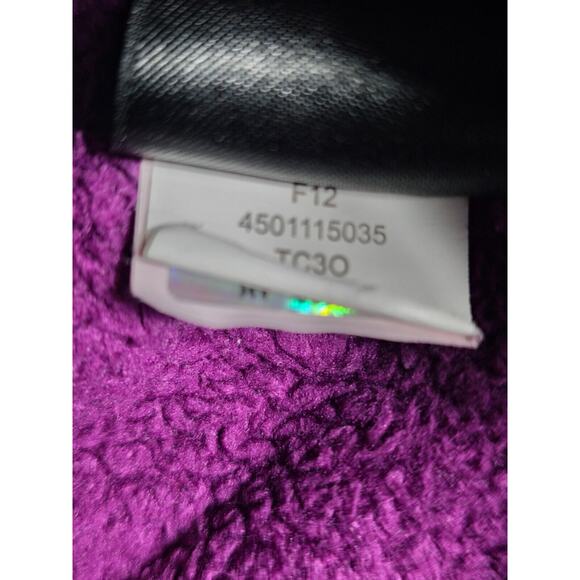 The North Face Denali Hoodie Womens Small Purple Soft Fleece Full Zip Jacket - Picture 9 of 10